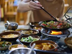 干锅带皮牛肉-张关合渣(航空大道店)