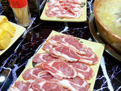 手切羊腿肉-牛九铜火锅