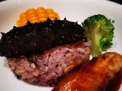 鲍汁辽参配藜麦-北京柏悦酒店·锦庭餐厅Dining Room