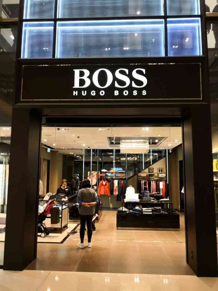 boss男装正品专卖店图片