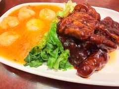 金牌蟹黄虾仁爆鳝面-德兴馆(广东路总店)