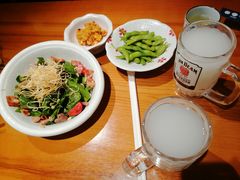 获奖的培根菠菜沙拉-有喜屋·鲜鸡烧鸟·居酒屋(安龙路店)