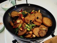 干锅土豆片-金家老三饭庄(常营店)