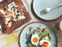 鸡蛋蘑菇熏肉荞麦可丽饼-RAC BAR(安福路店)