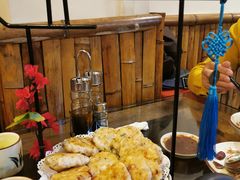 煎墨鱼饼-尚竹阁冬瓜盅·18年地标美食(平洲店)