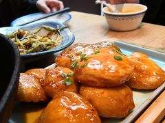 鱼香藕盒-金豆角砂锅焖面(安贞店)