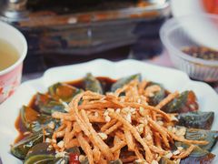 馓子拌皮蛋-麻木老地方牛筋牛杂(长堤街店)