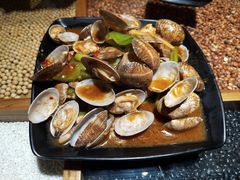 爆炒花蛤-潮十三潮汕砂锅粥(高新四路大都荟店)