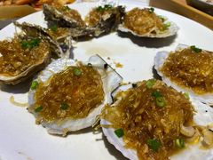 蒜蓉粉丝扇贝-渔民船说·北塘海鲜·天津菜·海肠捞饭(北塘古镇店)