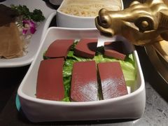 重庆鸭血-锅说大脸毛肚重庆老火锅(佐阾店)