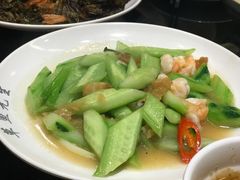 青瓜炒虾-草鱼先生潮州鱼生·虾生(新厦花园店)