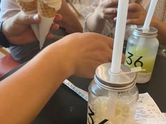 -36抹茶·千层与鲜果茶(欢乐海岸店)