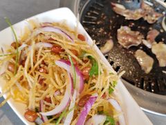 三丝爆豆-红岸碳烤齐齐哈尔原味生态烤肉