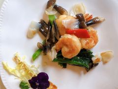 野菌炒凤尾虾-利苑酒家(金宝店)