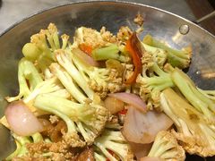 香锅有机花菜-小菜园新徽菜(芜湖镜湖苏宁店)