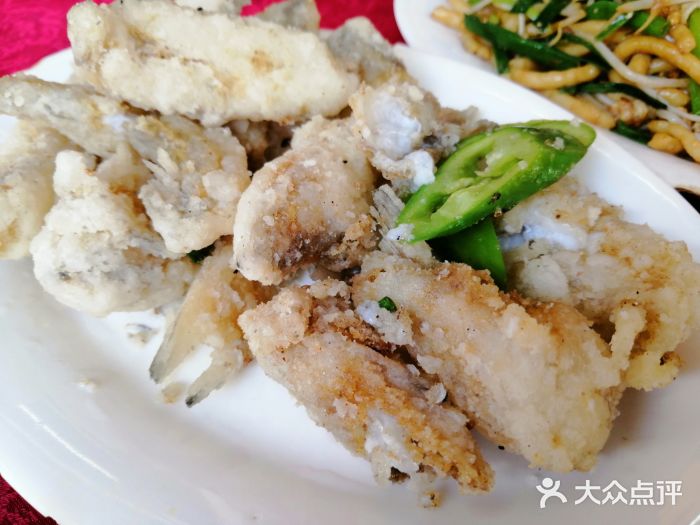 蛇口康乐快餐鱼仔档(翠苑小区店)椒盐九肚鱼图片