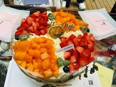 草莓芒果千层蛋糕-艾加柒克蛋糕茶歇甜品台(春熙路店)