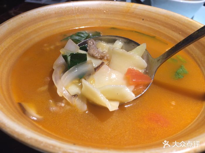 北疆饭店(万达广场店)汤揪片图片 - 第1张