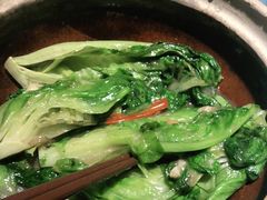 粤式虾膏啫生菜-尚一汤 广东炖汤(金桥国际店)