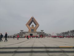 -法门文化景区-合十舍利塔