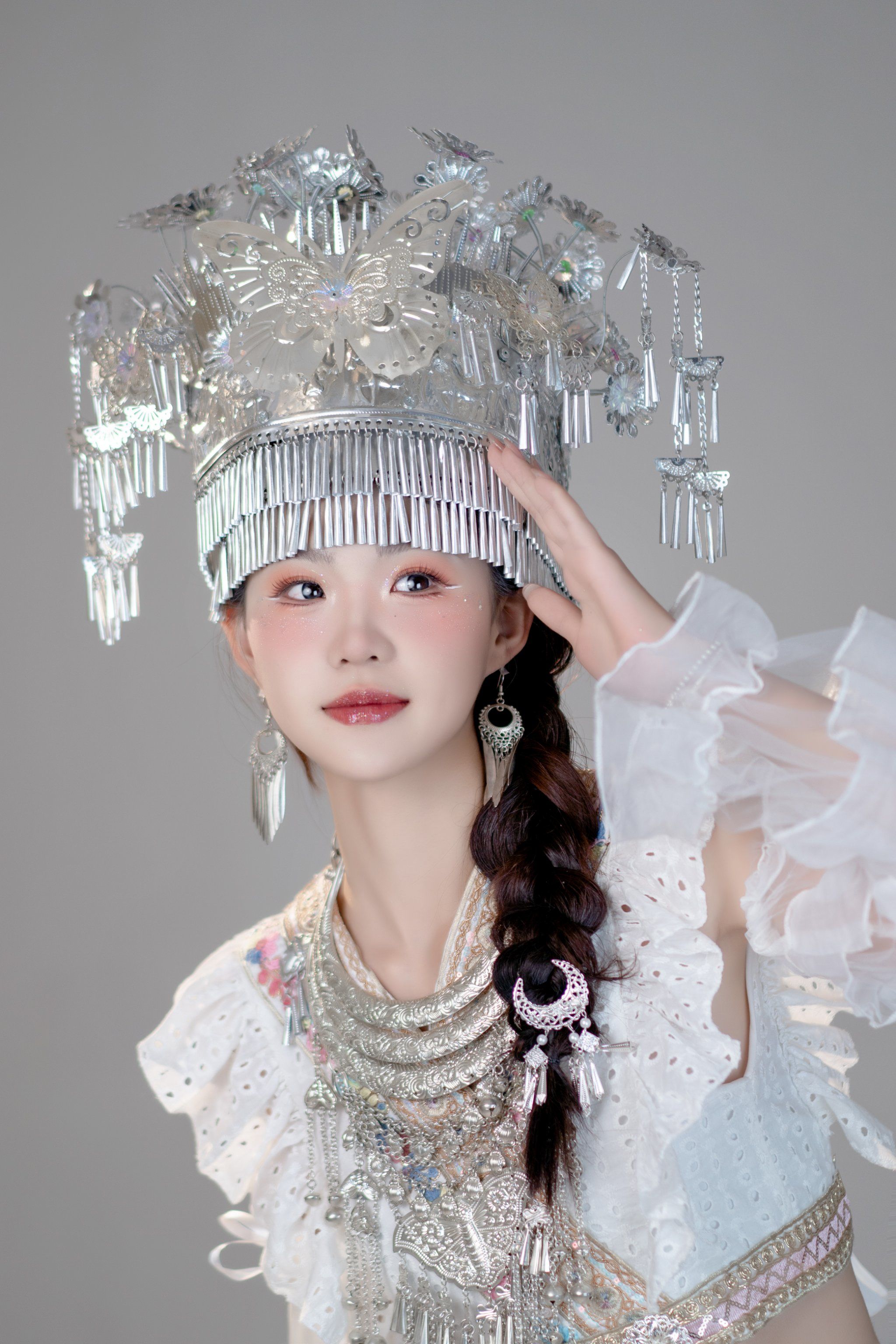 今日不做汉家女,做一回苗疆少女#苗族写真