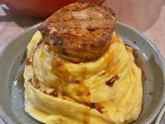 香煎鹅肝滑蛋吐司-salée