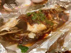 酱烤活鲈鱼-新白鹿餐厅(银泰西湖文化广场店)