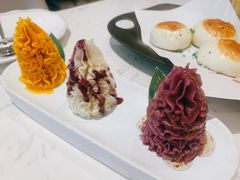 三色山药泥-宝月楼·台湾菜馆(天河城店)