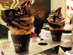 巧克力软冰淇淋-GODIVA(港汇恒隆广场)