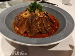 麻辣牛肉盖面皮-合兴居烤鸭店