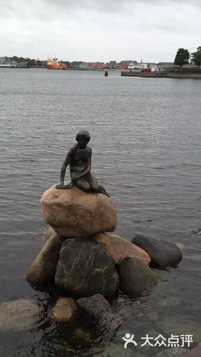 小美人鱼雕像 the little mermaid图片 - 第1张