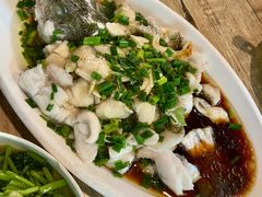 葱花鲈鱼-王家厨房(新华路店)