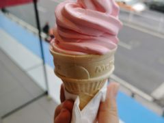 樱花味甜筒-麦当劳(世贸店)