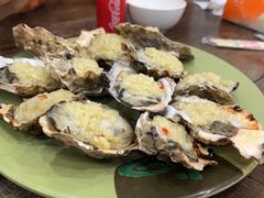 炭烧蒜蓉生蚝-贞姨美食·老字号海鲜大排档