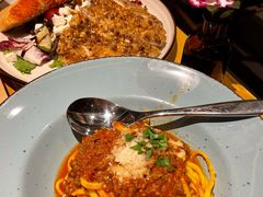 三文鱼海鲜茄汁面-The Diner X餐厅(青岛万象城店)
