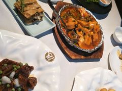 招牌铁板财神豆腐-望乡楼上海菜(日月光店)