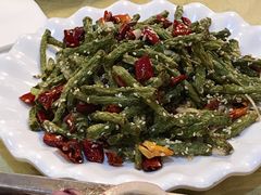 干煸豆角-鹤乡东北菜(崮山路店)