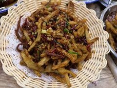 干煸藕丝-江城燕子大排档(江汉路步行街店)