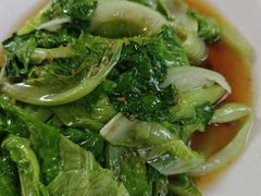 白灼生菜-佳基盐焗鸡