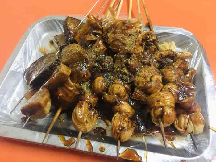 彭姐蛙鱼炸串羊肉串"回到大徐州必吃的小吃!炸串!娃鱼 小.