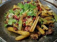 干锅排骨，小-友记功夫香·人民川菜(红牌楼店)