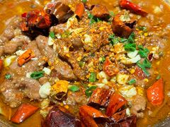 水煮肉片（牛肉）-禧福徕盆盆香川菜馆(北京市朝阳区)