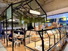 面包甜点陈列柜-托斯卡纳烘焙意大利餐厅(五天地店)