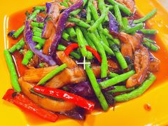 茄子豆角-将军陂美食山庄·瓦缸炭烧鸡
