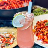 喝酒嗦虾看球赛⚽这才是人生啊