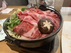 雪花牛肉寿喜锅-隐泉之语日式料理(王府中环店)