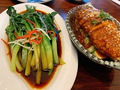 白灼时蔬-颐和•海鲜砂锅粥•啫啫煲(奥林匹克广场店)