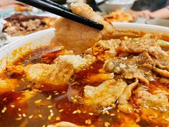 水煮肉片-吉事利茶餐厅