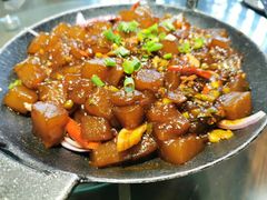 铁板煎凉粉-毛家菜(汽车站店)