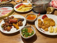 -韩京炭火烤肉自助料理(柯桥万达店)